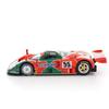 Genesis Company POP RACE 1/64 Scale Mazda 787B 1991 Le Mans 24 Hours Winner, Finished Model, PR640301