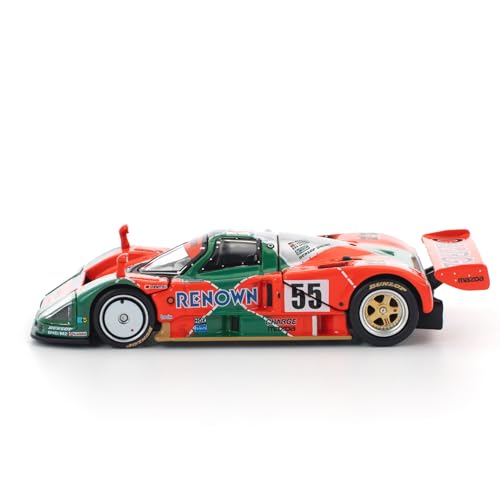 Genesis Company POP RACE 1/64 Scale Mazda 787B 1991 Le Mans 24 Hours Winner, Finished Model, PR640301