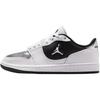 Court Connect Synthetic Leather Comfortable Versatile Low Top Kids Basketball Shoes Unisex Sneaker White Black IR2298-100