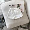 Girls Denim Shorts Summer 3-13Y Kids Short Jeans Solid Color Fashion Comfotable Clothing with Korean Style Pants