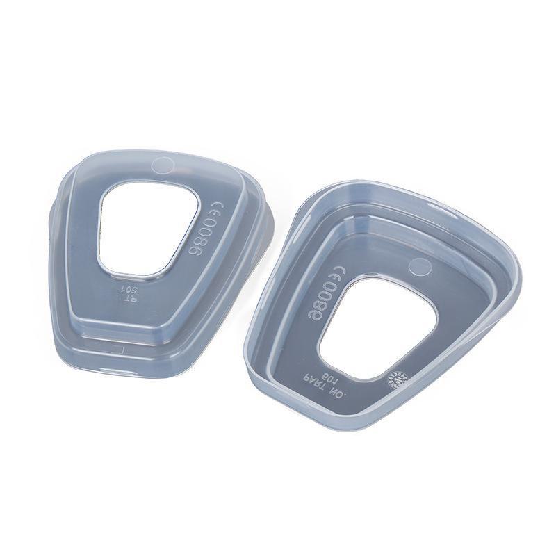 501 Cotton Cover & 5N11 Filters for 6200 Gas Mask with Filter Box & Buckle Shell