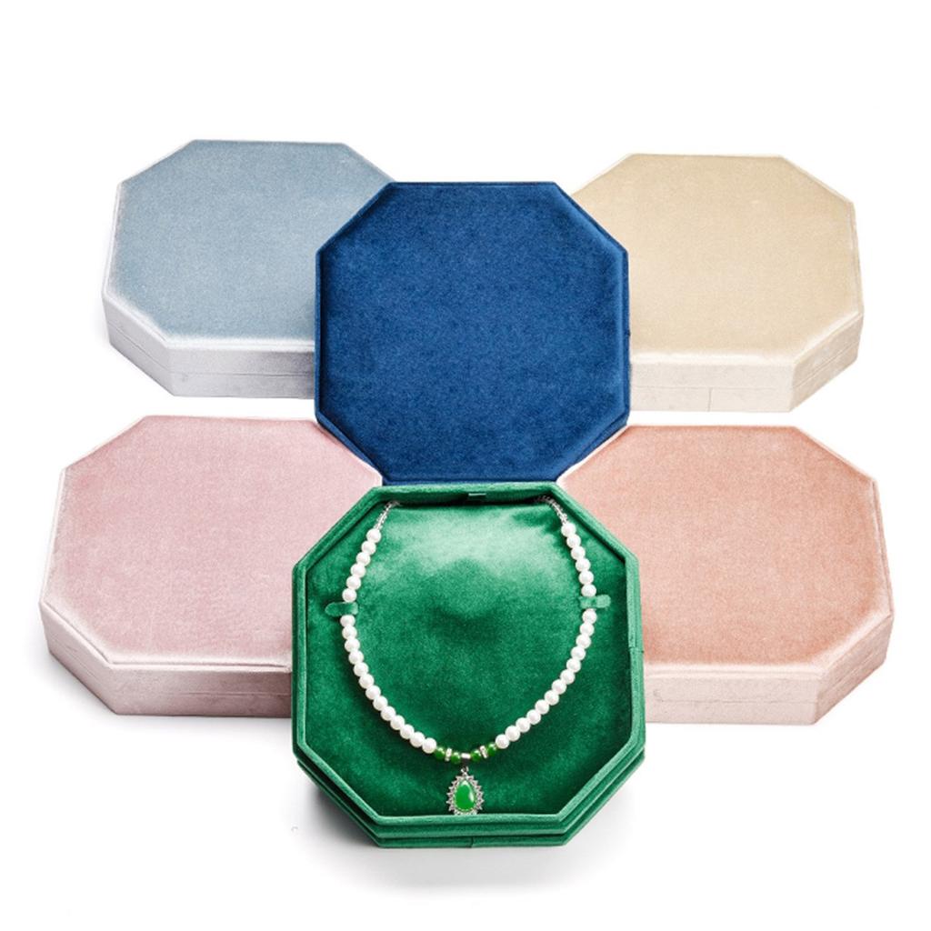 Travel Friendly Jewelry Case Necklaces Storage Box Elegant Jewelry Case Portable Necklace Holder Suitable for Jewelry