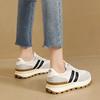 Soft leather dad shoes women's 2025 autumn new thick-soled casual height-increasing Forrest Gump shoes lightweight and versatile women's sneakers