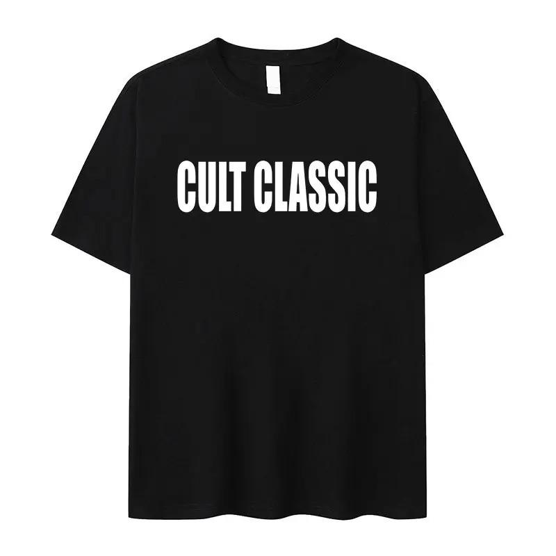Fashion Personality T-Shirt 2024 Cult Classic Charli XCX Brat Tour Letter S