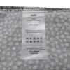 Hey Black Dotted Tote Bag with English Tag. Authentic Cotton Bag with Dot Pattern. Unisex. Suitable for Men and Women.