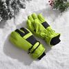 Winter Style Outdoors Ski Glove Designed For Unisex Plush Thickening Warm Moisture-Proof Windbreak Ride Keep Out The Cold Cotton Glo Practical Use