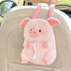 Animal Shape Elephant Car Seat Tissue Box Soft Wall Hanging Napkin Dispenser  Auto Accessories