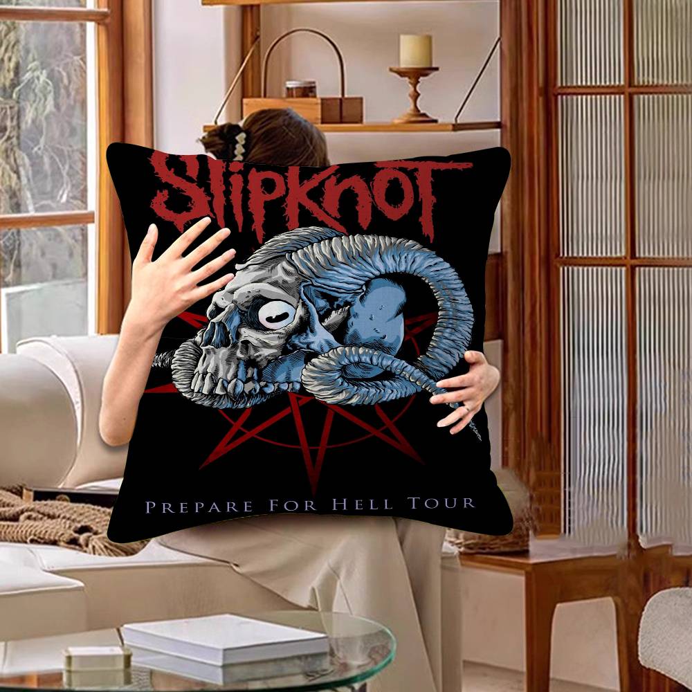 Pop Band SSlipknot Album Pillow Cover Sofa Cushion Cover Home Room Decoration Children Gift