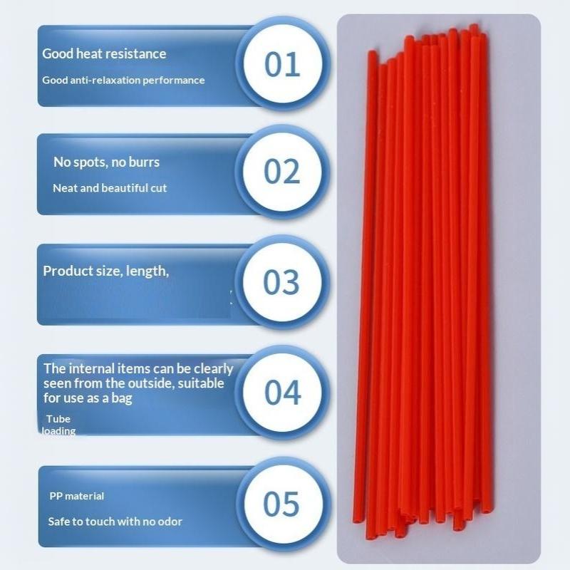 5/10/20/50/100/200 Pezzi Ugello Aerosol Cannuccia Estensione Spray 12cm Plastica Rossa Parti di Ricambio Estese