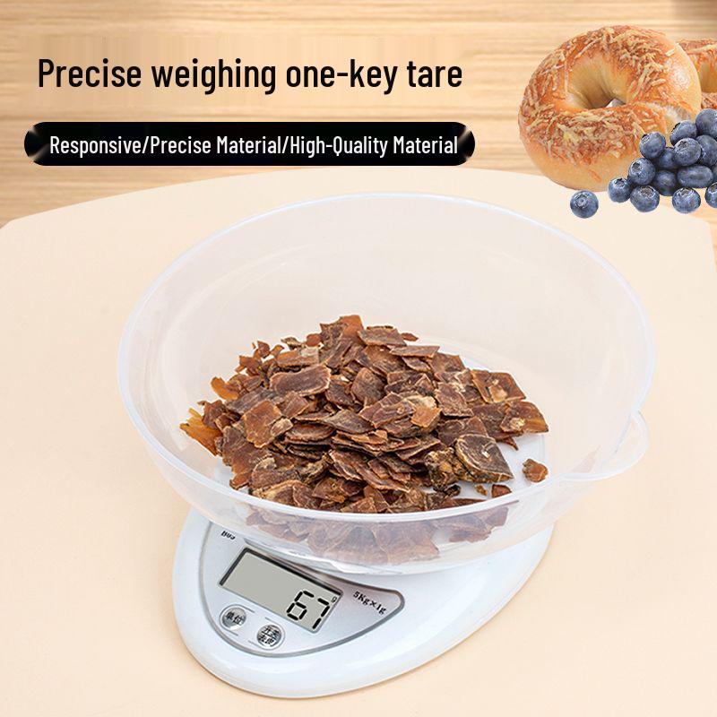 High-Precision Compact Kitchen Scale - Ideal for Baking & Seasoning
