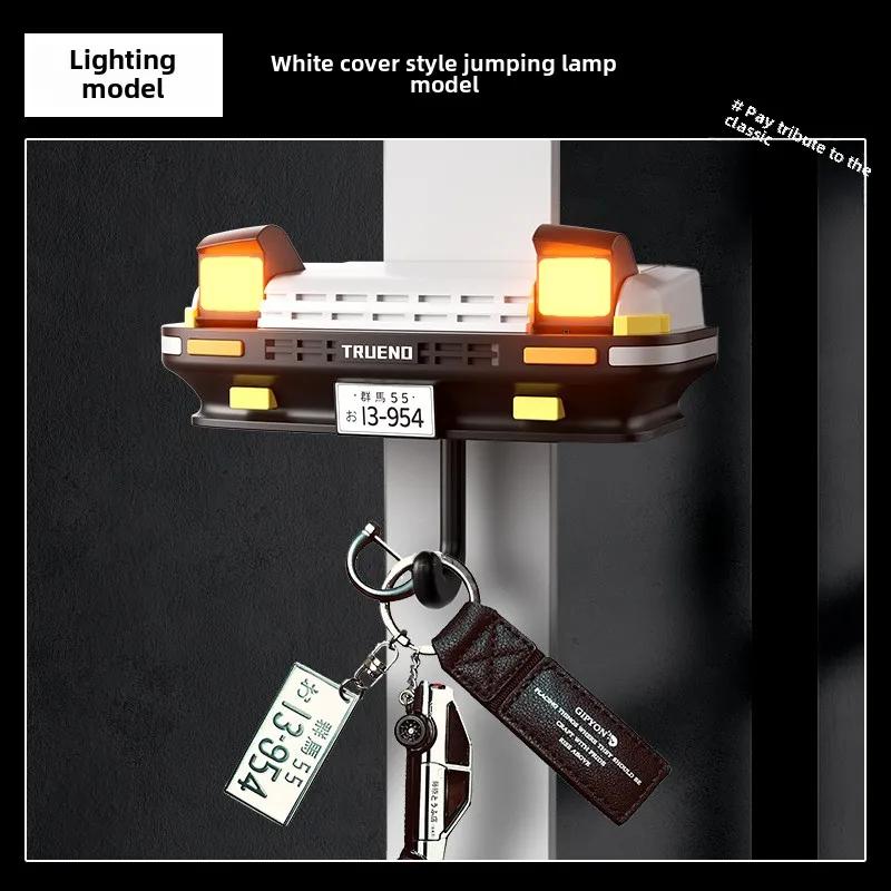 AE86 Car Key Holder New Gift Wall Mounted Headlight Decor Creative Auto Enthusiasts Home Decoration Key Organizer Product