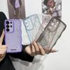 Star Sky Glitter Sequin Clear Silicone Phone Case Samsung Galaxy S25 S23 Ultra S24 S22 Plus S23 FE A55 A35 A25 A15 Soft Cover
