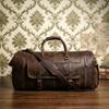 Mens&Womens Travel Bag, Full Grain Leather Duffel Bag, Personalisation Weekend Luggage Bag,Unique Christmas Gifts,Carry-on Bag