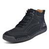 New Men's Fashionable Large-Size Leather Martin Boots: Comfortable, Soft, Non-slip, Hand-stitched Outdoor Boots