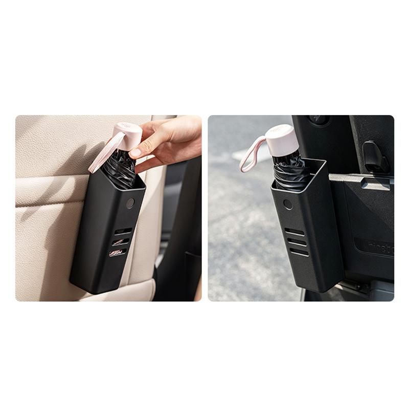 Detachable Washable Car Umbrella Storage Bucket Leakproof In-car Organizer for Car Trunk Commute Camping Use