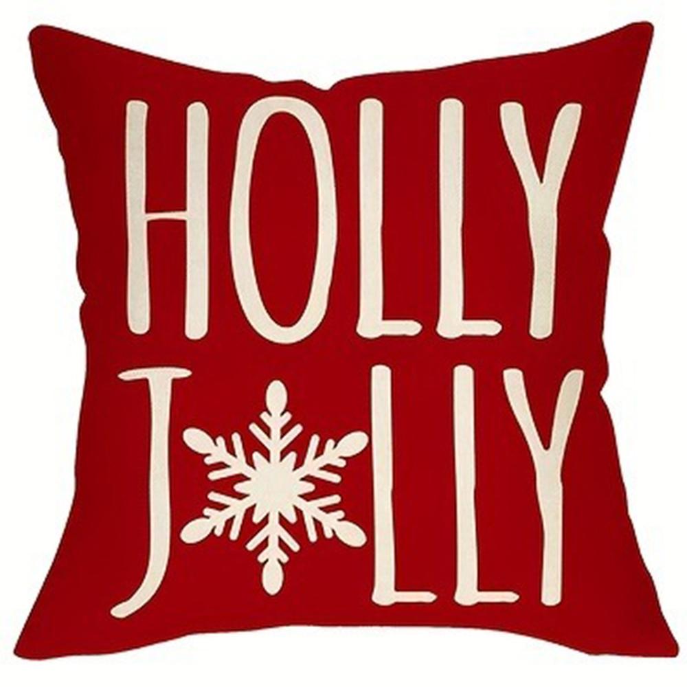 

Christmas decoration pillowcase Merry Christmas New Year Gift Christmas Dwarf Pillow Cover Home Room Sofa Cushion Cover 40x40cm