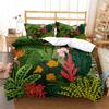 Plant Flowers Digital Print Polyester Bedding Sets Child Kids Covers Boys Bed Linen Set For Teens Bedding Set