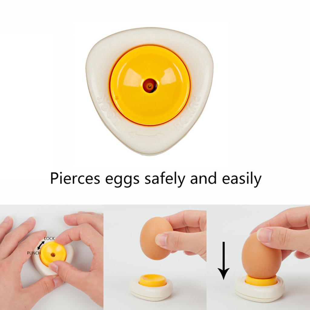 Manual Plastic Egg Pricker Multi-Purpose Egg Hole Puncher For DIY Easter Egg