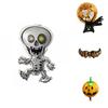 Gruselige Halloween Dekorationen Aluminium Spinnen Folienballon für Partyzubehör