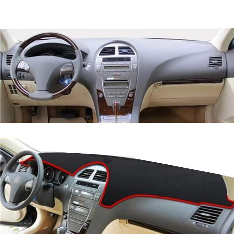 Autozubehör Armaturenbrettabdeckung Armaturenbrettmatte Anti-UV Sonnenblende Teppich Schutzmatte für Lexus ES ES350 ES240 XV40 2007-2011 2012