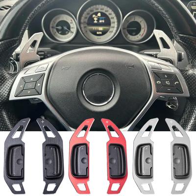 Car Steering Wheel Paddle Shift Extension Shifters Dsg For Mercedes Benz A B M Class W176 W246 Glk Slk Cla Gla Sticker Styling
