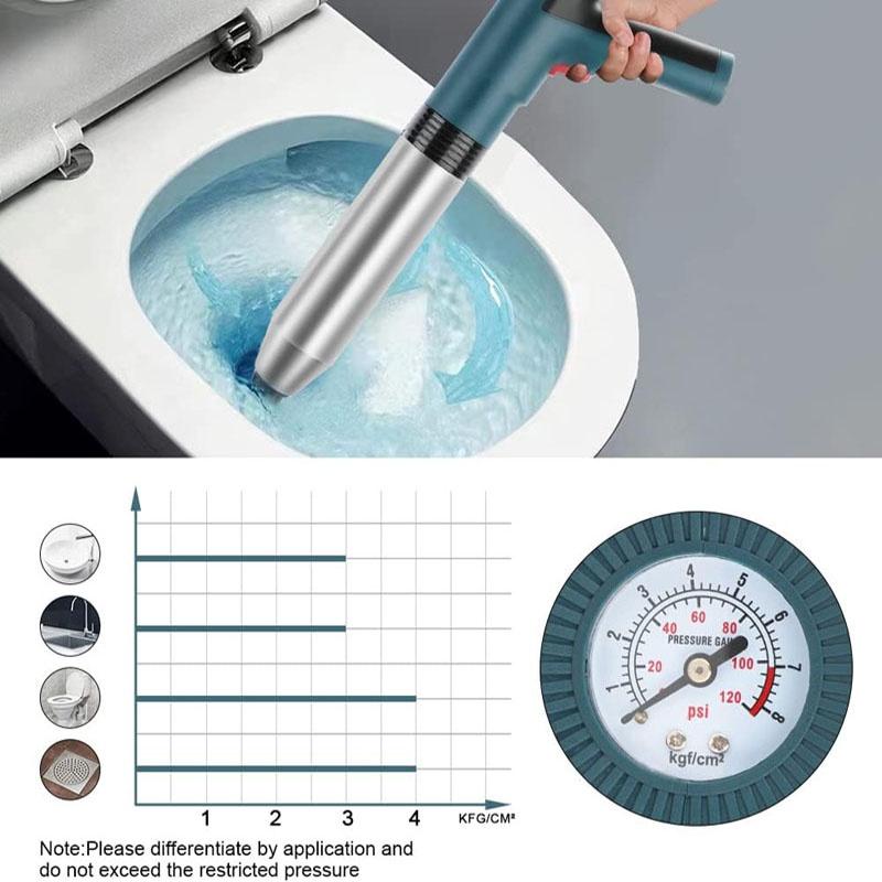 

Электрический вантуз для унитаза, инструмент для удаления засоров, воздушные плунжеры для унитаза высокого давления для туалета, ванной комнаты, сливной канализации