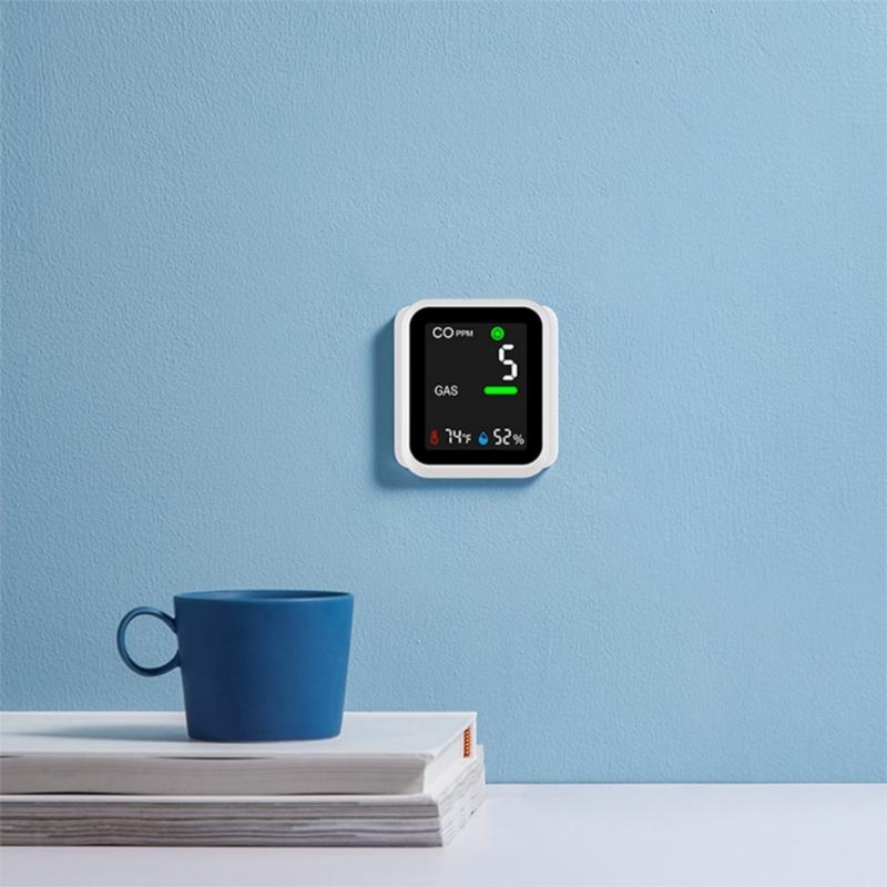 Easy Installation Gas Analyzers Wall Mount or Desktop Placement Carbon Monoxide Methane Monitor Digital Readout High Sensitivity