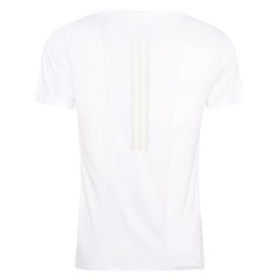 T Shirts Men's White Crew Neck Moderate Straight Fit FM2098