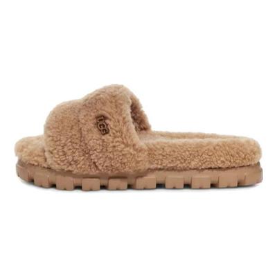 Cozetta Curly Slide Chestnut Women's 1130838-CHE
