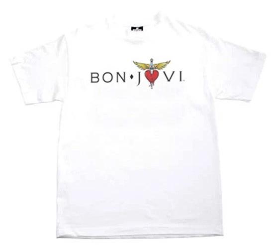 BON JOVI Rock Concert Music T-Shirt L