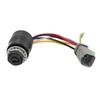 129572 Ignition Switches with 2 Keys for Boats 3 Position Marine Remote Ignition Switches Assembly Easy Installation