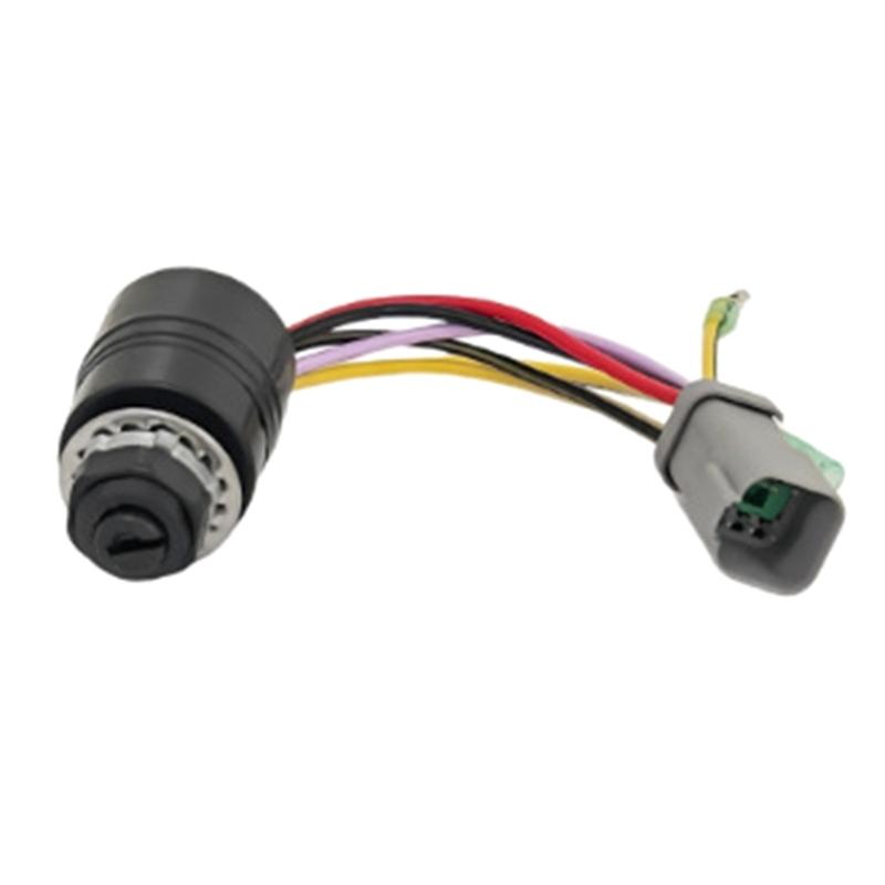 129572 Ignition Switches with 2 Keys for Boats 3 Position Marine Remote Ignition Switches Assembly Easy Installation