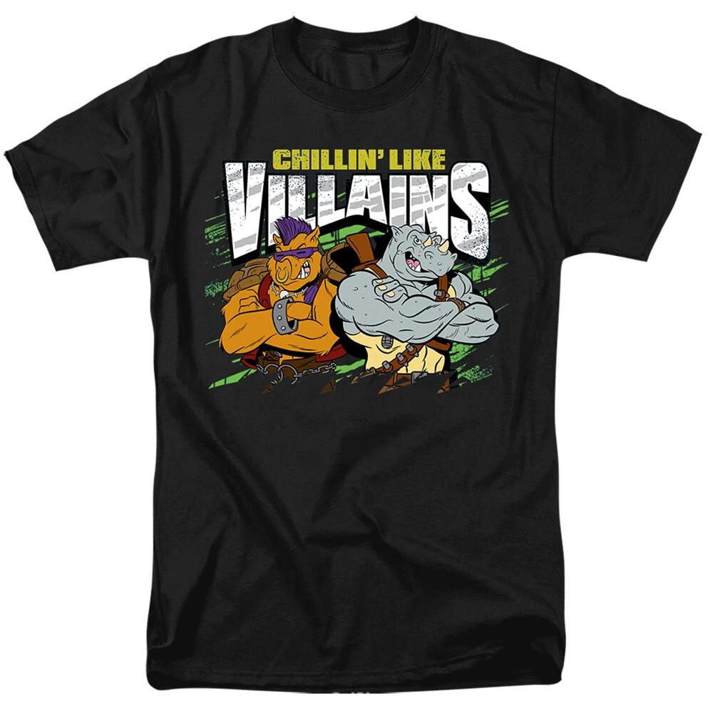 

TFFnage Mutant Ninja Turtles Chillin Like Villains T-Shirt or Tank-to 6X 3XL
