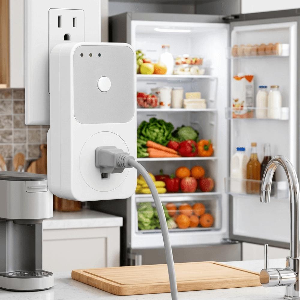 Compact Shape Refrigerator Protector 120V Appliance Protector Refrigerator Power Protection