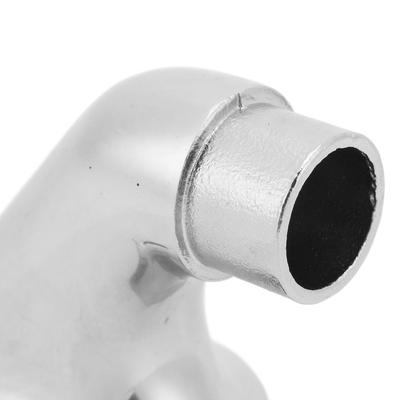 Boat Hand Rail Fitting 2.64 X 1.97 X 2.20in 316 Stainless Steel Yacht Handrail Stanchion For 7 8in Pipe