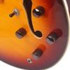 4Pcs Nonslip Guitar Potentiometer Control Knobs Replacement Volumes Tone Dome Top Knobs for Electric Guitar & Bass Part