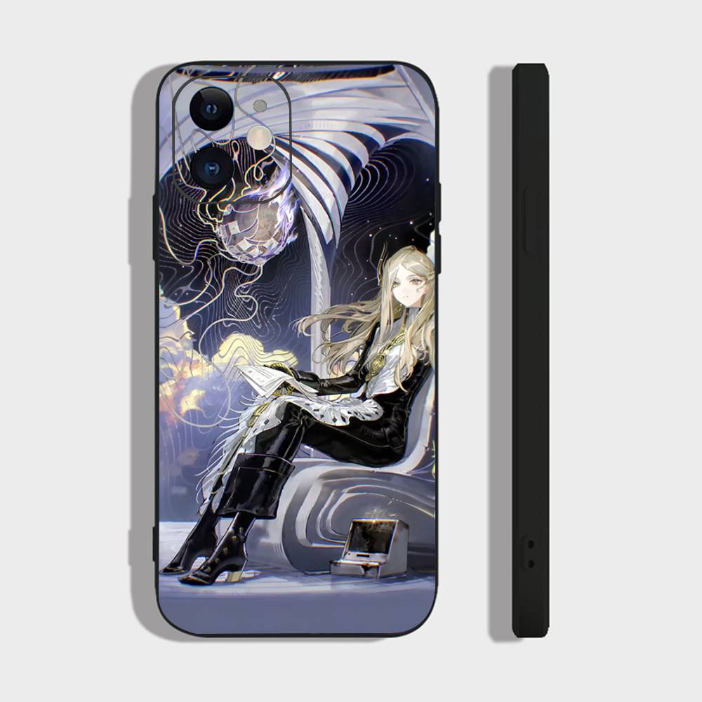 Lorentz Butterfly Anime Reverse 1999 Phone Case For IPhone 17 Air 16 15 14 13 Pro Max 11 12 Black Silicone Cover