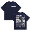 Rapper MORA Album 2026 Graphic T Shirt Mens Hip Hop Vintage Fashion ONeck Tshirts Casual Oversized Cotton Tshirts Streetwear