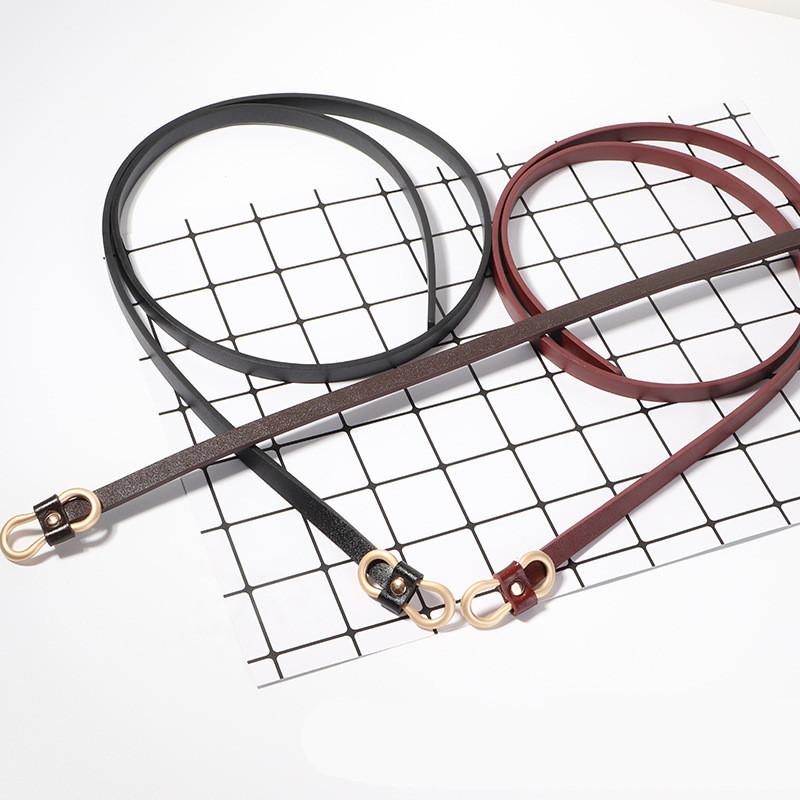 Trendy Ladies Slim Pu Leather Waist Belt Ideal For Chic Shirt And Skirt Combinations