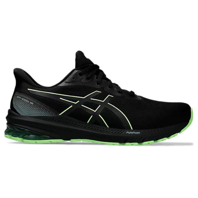 Asics GT 1000 12 GORE-TEX Czarny Oświetlony Zielony Męskie Trampki 1011B684-002
