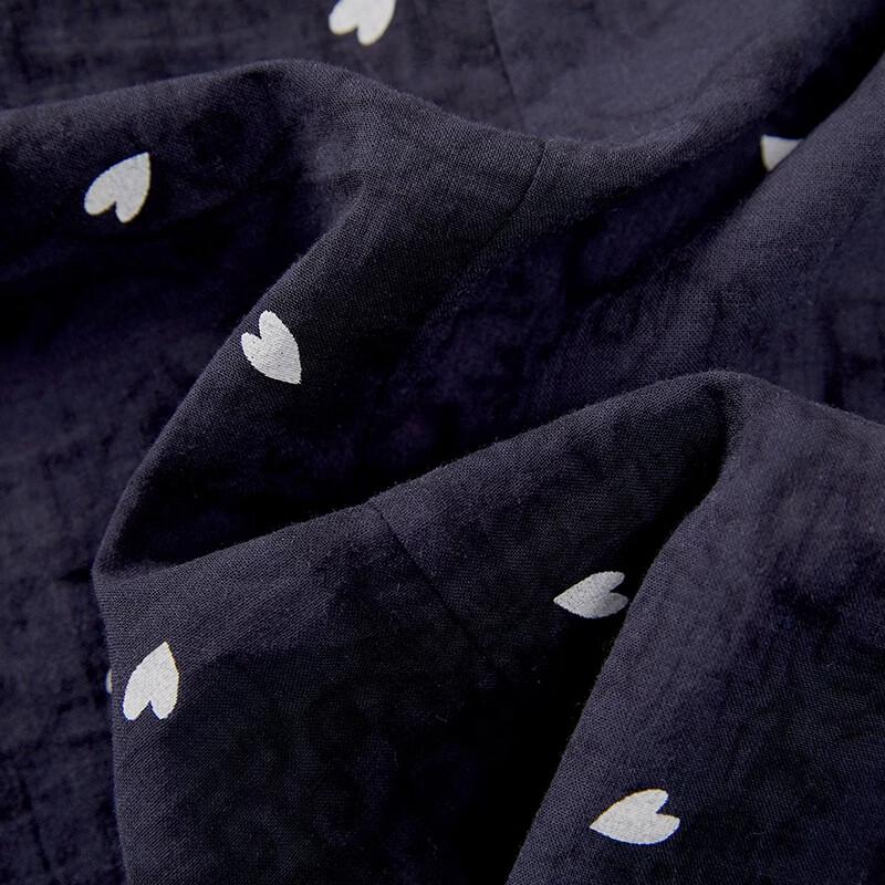 French Style Heart Embroidery V-Neck Shirt