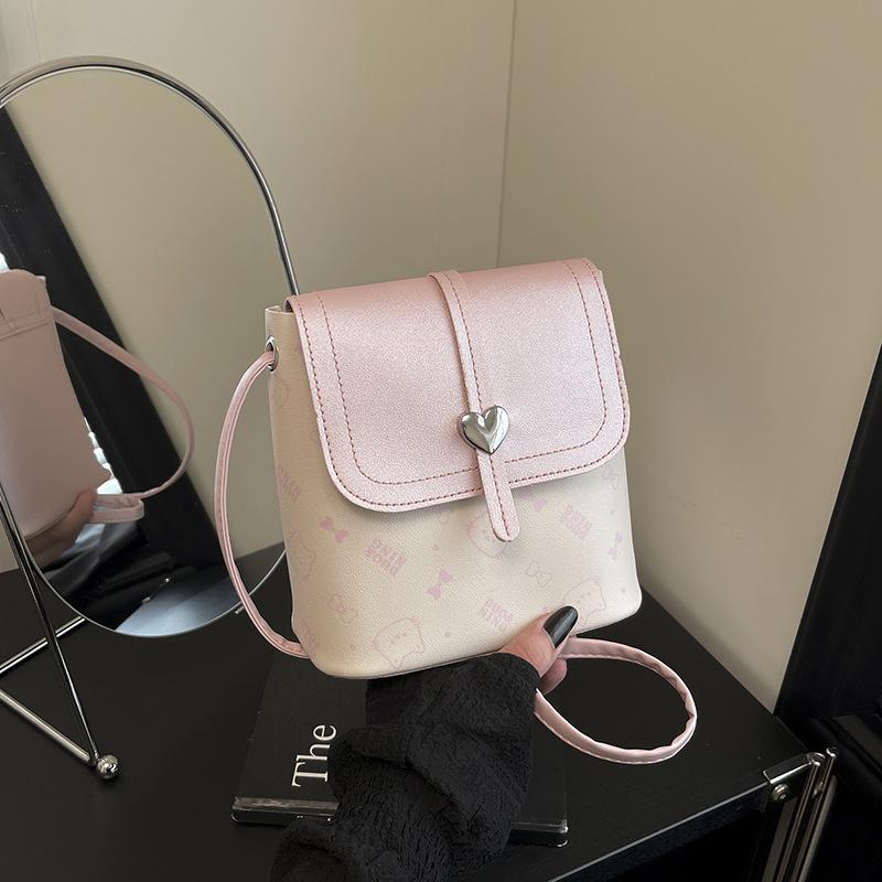 Women's bag new bucket bag women's mini shoulder bag women's small square bag autumn niche design versatile trend