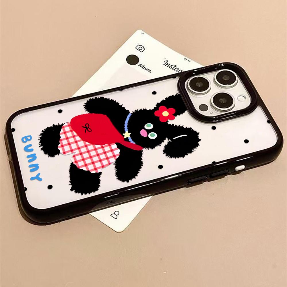 Hasenhülle für iPhone 11 12 13 iPhone 13 14 15 Pro 15 16 Pro Max Samsung A15 A16 A25 A26 A55 A56 S25 S24 S22 S23