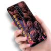Anime Berserk Guts Silicone Phone Case For Xiaomi Redmi Note 11 10 9 8 Pro 11T 10T 10S 9S 8T 9 9A 9C 9T Black Cover Coque Funda