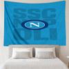 Napoli Print Tapestry, Backdrop, Easy Setup, Ideal for Bedroom, Office & Living Room, with Aesthetic Wall Hanging Decor.