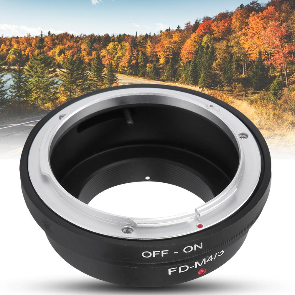 FD M4 3 Metal Lens Adapter Ring for Canon FD Mount Lens to Fit for M4 3 Camera