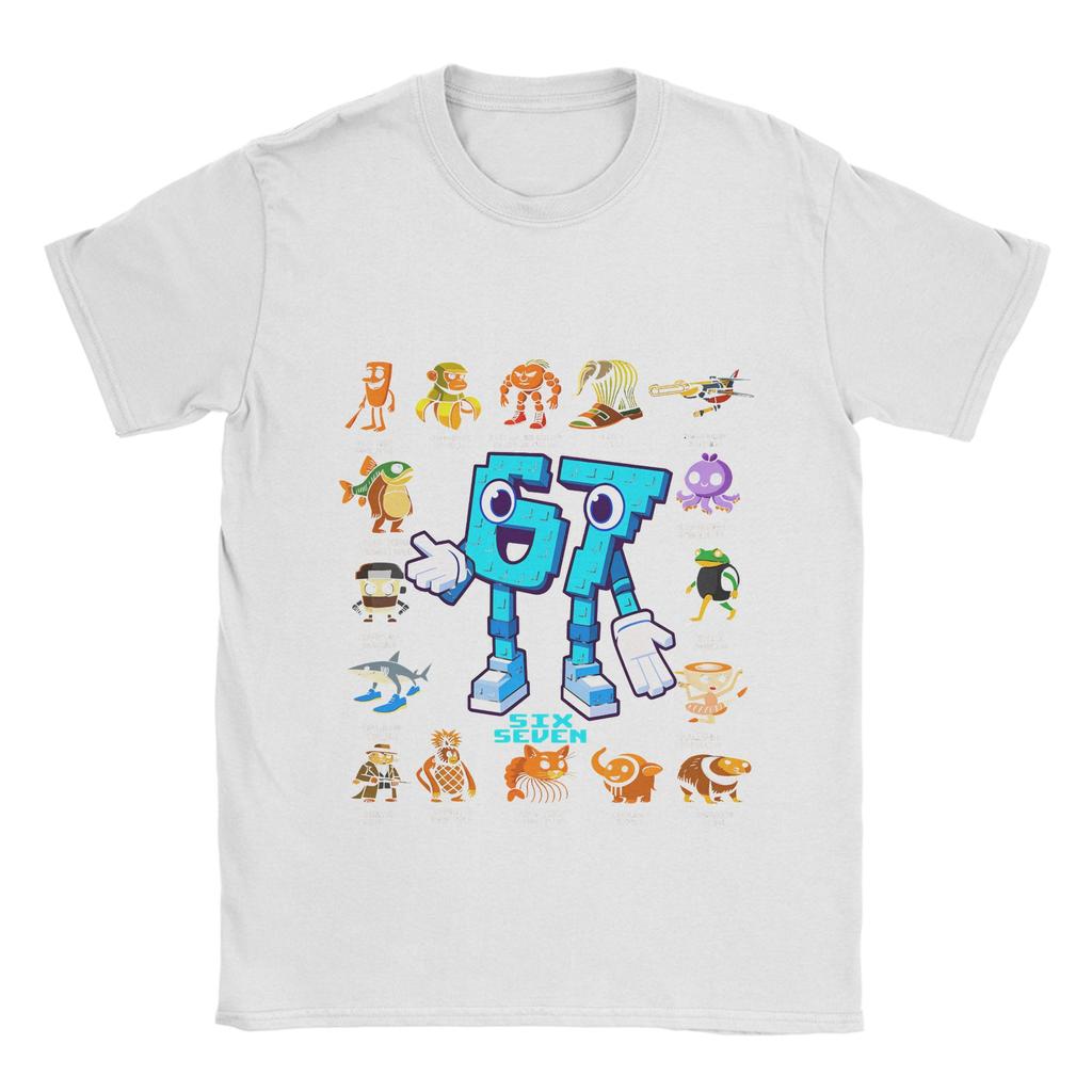 Italian Brainrot 67 100 Cotton T Shirt For Man Summer Vintage T Shirts O Neck Fashion Tee Shirt Oversized Casual Clothes