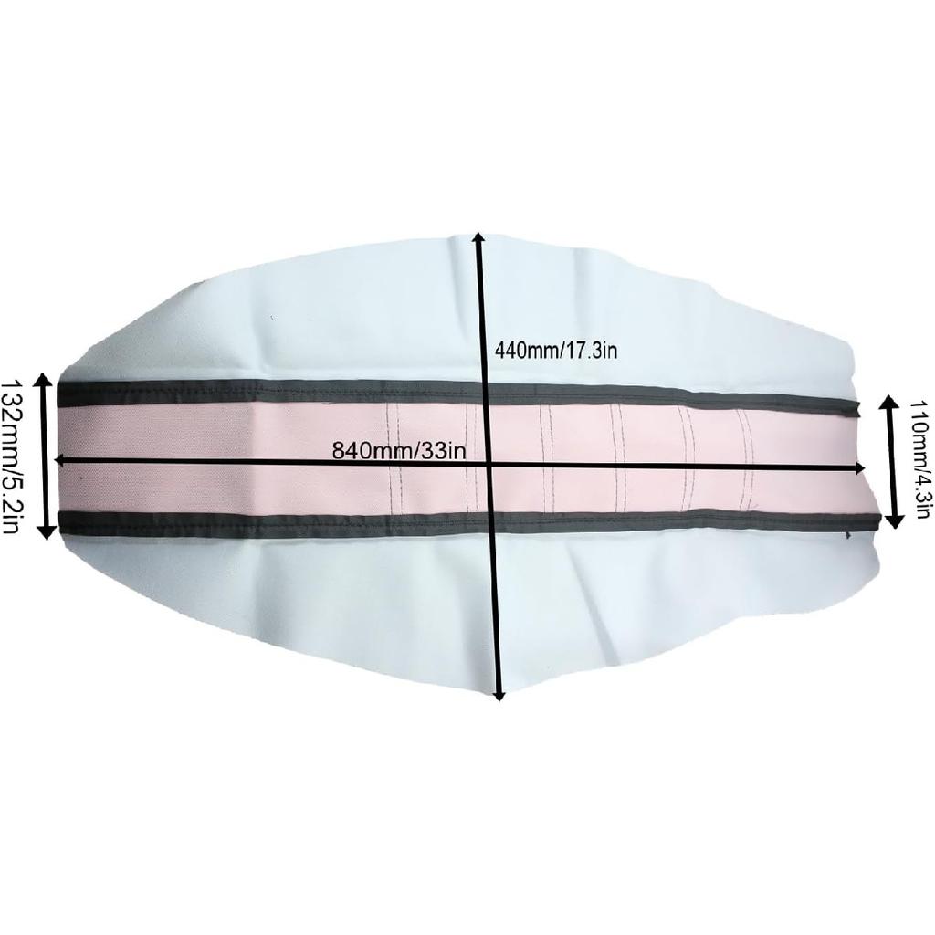Motorcycle Universal Seat Cover Non-Slip Suitable Rubber Striped Seat Covers Soft For CRF150F CRF230F CRF250F CRF250R YZ125 YZ250 KX60 KX65 KX80 KX85
