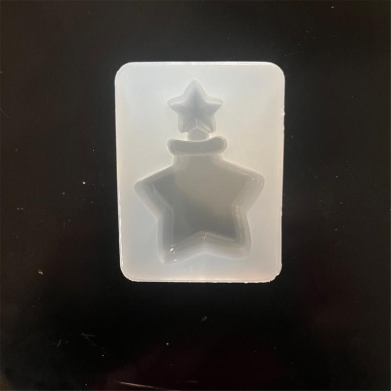 Practical Silicone Mold Liquid Sand Accessories Making Mould Unique Epoxy Resin Jewelry Molds for Crafting Enthusiasts