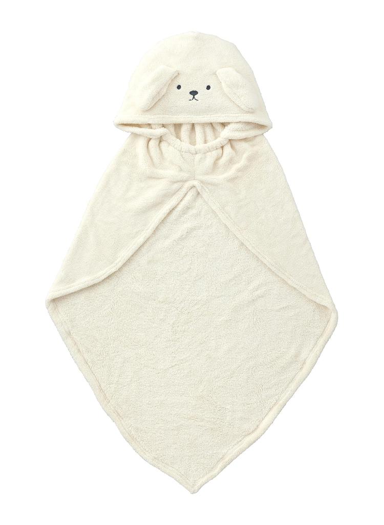 CB Japan Pet Bathrobe for Large Dogs, Microfiber, Moisture-Absorbent, Quick-Drying, Dog and Cat Clothes, Karari Pet Robe, Hachi